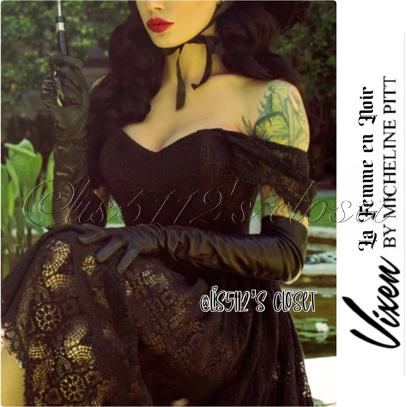 PRE-ORDER - NEW FIT - Maneater Top in Black - Vixen by Micheline Pitt